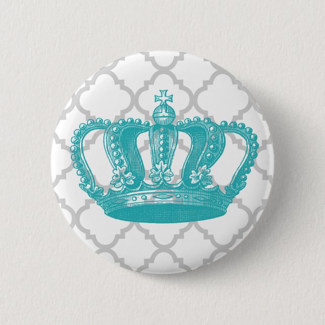 FLICKAKTIGT MÖNSTER FÖR GRÅ FÄRG QUATREFOIL FÖR KNAPP (Framsida)