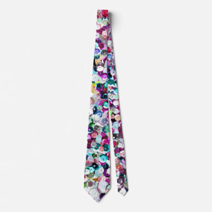 Flickaktigt regnbågeFauxSequins Bling Slips