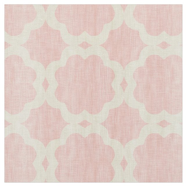 Flickaktigt rosa moroccan tyg (Närbild)