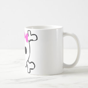 Flickaktigt skalle kaffemugg