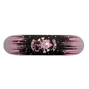 FLICKAKTIGT SKALLESKRIDSKO OLD SCHOOL SKATEBOARD BRÄDA 21,6 CM