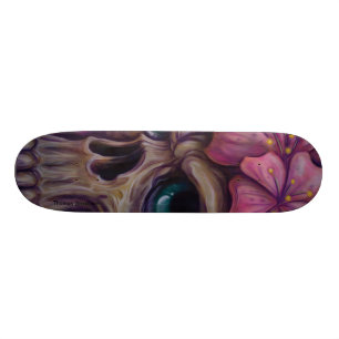 flickaktigt skalleskridskodäck mini skateboard bräda 18,7 cm