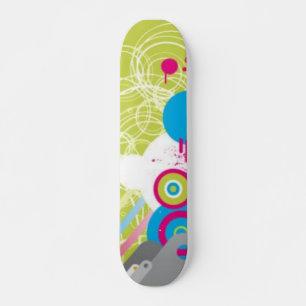 Flickaktigt skateboard