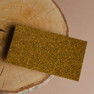 Flickaktigt stilfullt guld- glitterfototryck visitkort
