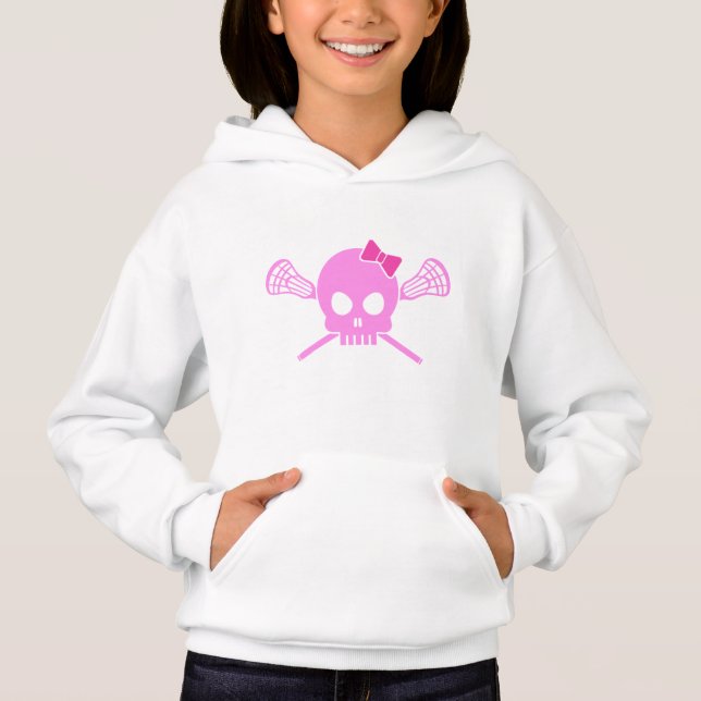 FlickaLacrosseskalle Tee (Framsida)