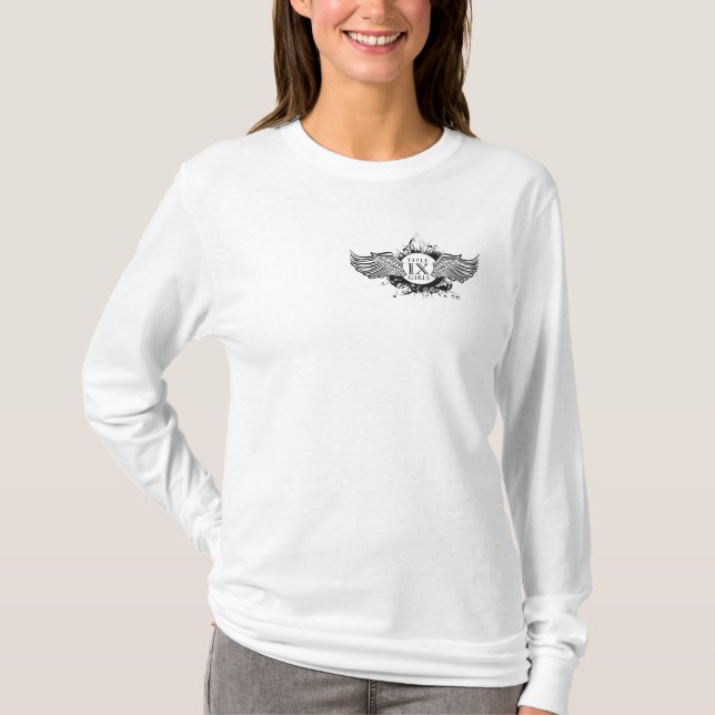Flickalogotyp Tee (Framsida)