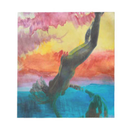 Flickan Anteckningsblock