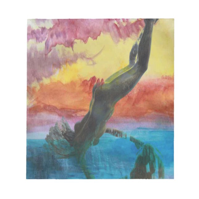 Flickan Anteckningsblock (Framsida)