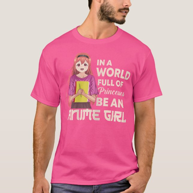 Flickan är bara en flicka som Kärlekar djur och sk T Shirt (Framsida)