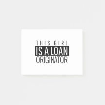 Flickan är en långivare