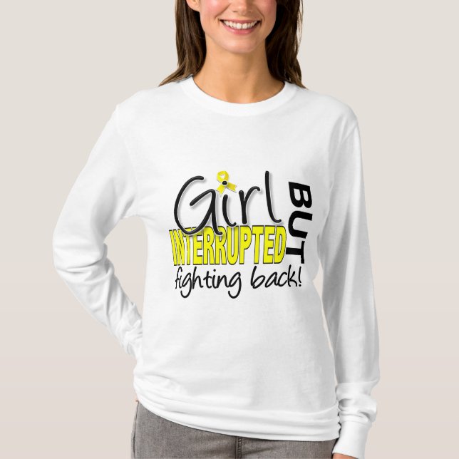Flickan avbröt Endometriosis 2 Tee (Framsida)