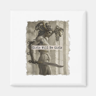 Flickan blir Tanktopet Girls Medusa_1 Magnet