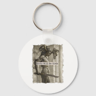 Flickan blir Tanktopet Girls Medusa_1 Nyckelring