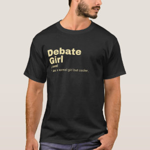 Flickan - debatt t shirt