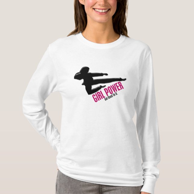 Flickan driver 3,1 t-shirt (Framsida)