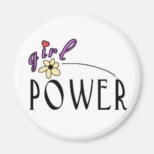 Flickan driver magnet