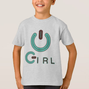 Flickan driver! t shirt