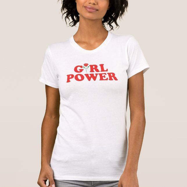 Flickan driver utslagsplatsen t-shirt (Framsida)