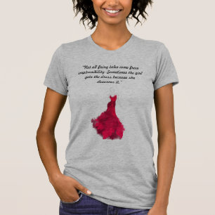 Flickan förtjänar resningen t shirt