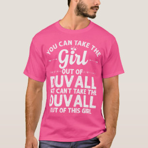 Flickan från Duvall Wa Washington Gift Funny Home T Shirt