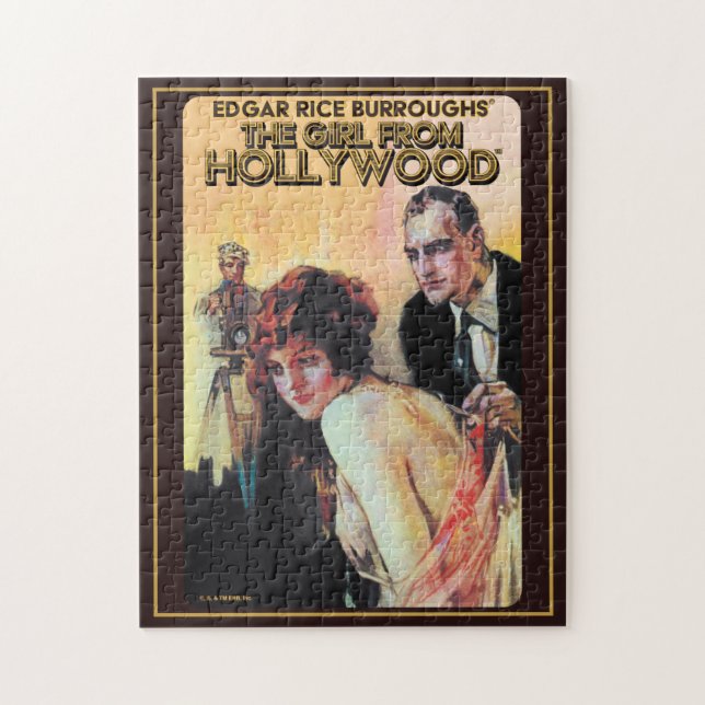 Flickan från Hollywood Puzzle Pussel (Vertikal)