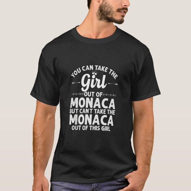 Flickan från Monaca Pa Pennsylvania Funny Home Roo T Shirt (Framsida)