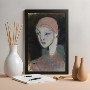 Flickan från ön Schjerfbeck Poster