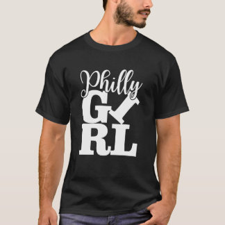 Flickan från Philly Philadelphia husägare Philly J T Shirt