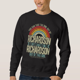 Flickan från Richardson Texas Hometown Home Richar Lång Ärmad Tröja