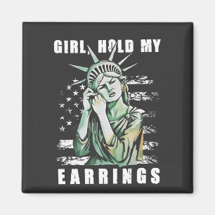 Flickan, håll upp min liberala status amerikansk magnet