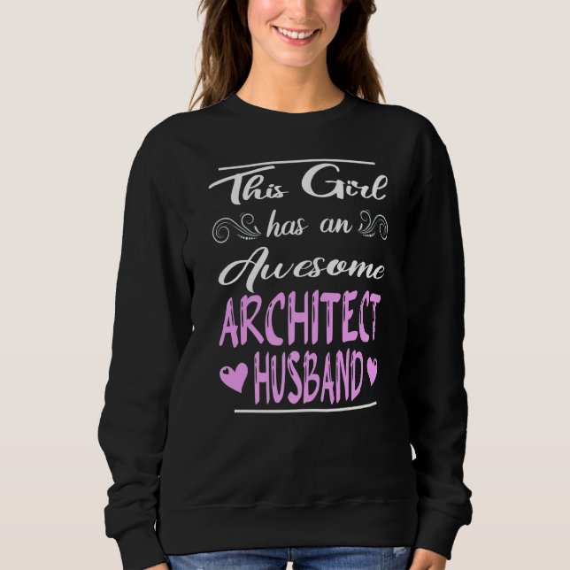 Flickan har en Fantastisk-arkitekt Make T Shirt (Framsida)