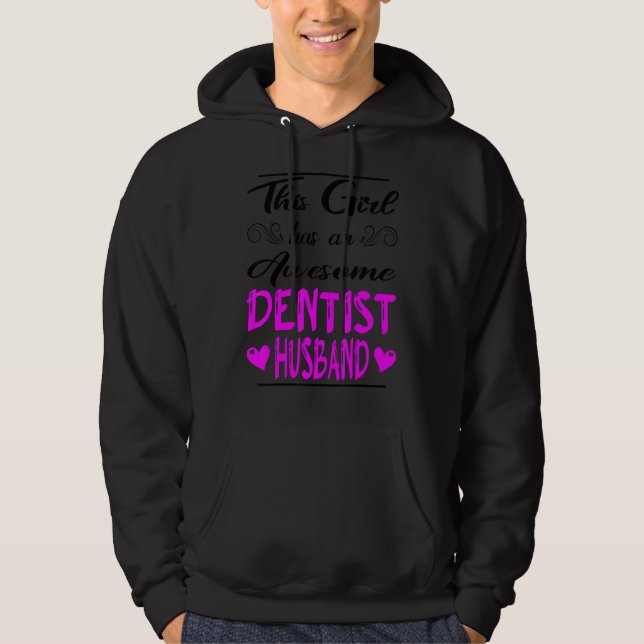 Flickan har en Fantastisk-dentist Make Hoodie (Framsida)