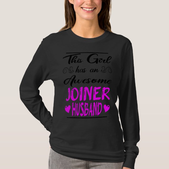 Flickan har en Fantastisk Joiner Make T Shirt (Framsida)