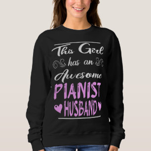 Flickan har en Fantastisk Pianist Make T Shirt