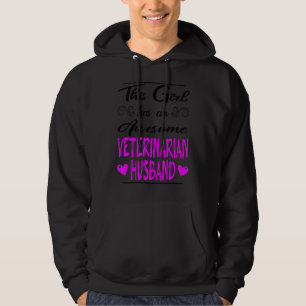 Flickan har en Fantastisk-veterinär Make Hoodie