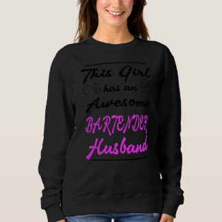 Flickan har Fantastisk Bartender Make T Shirt