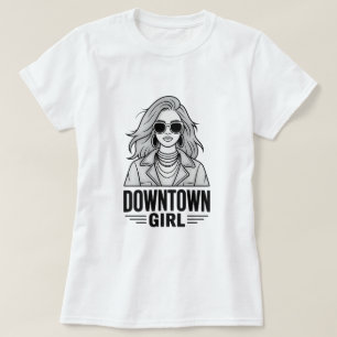 Flickan i city t shirt