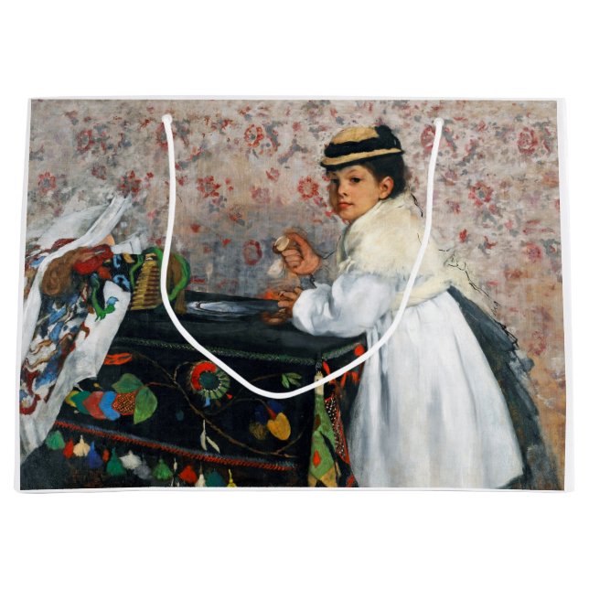 Flickan i en Hat, Edgar Degas (Framsidan)