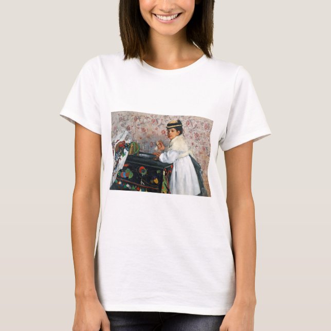 Flickan i en Hat, Edgar Degas T Shirt (Framsida)
