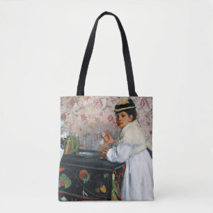 Flickan i en Hat, Edgar Degas Tygkasse