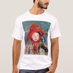 Flickan i en stor rödhatt, Mary Cassatt T Shirt