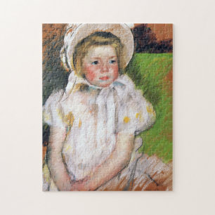 Flickan i en vit Bonnet, Mary Cassatt Pussel