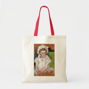 Flickan i en vit Bonnet, Mary Cassatt Tygkasse