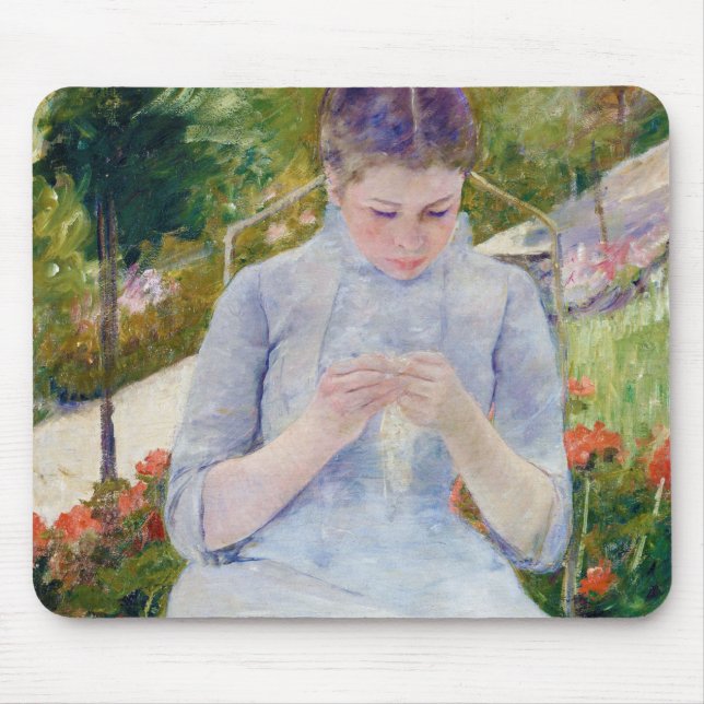 Flickan i Garden, Mary Cassatt Musmatta (Framsidan)
