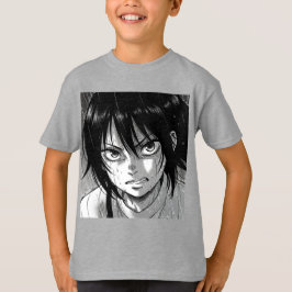 Flickan i Rain, Manga av Natasha Us T Shirt