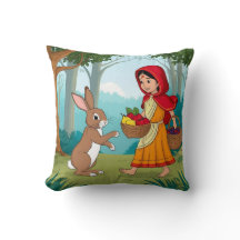 Flickan i Redatt med Bunny