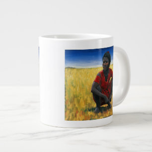 Flickan i rött 1992 jumbo mugg