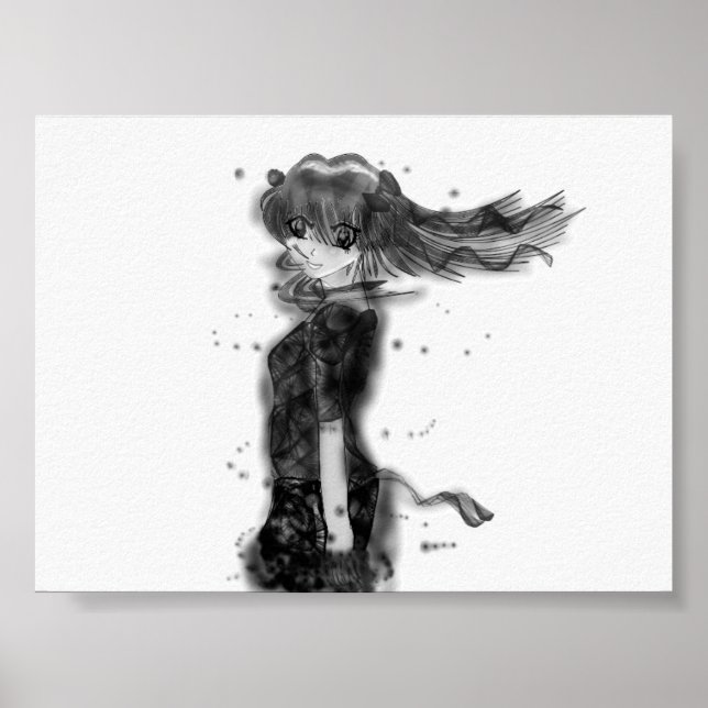 Flickan i Vinden Poster (Framsidan)