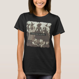 Flickan kommer att bli Girls Witch Halloween Funny T Shirt