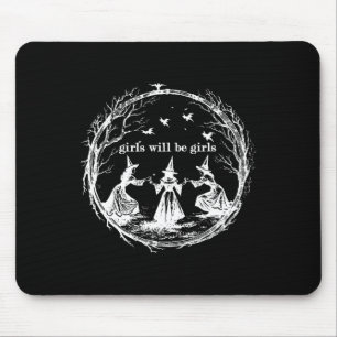 Flickan kommer att bli Girls Witch Witchy Spooky S Musmatta